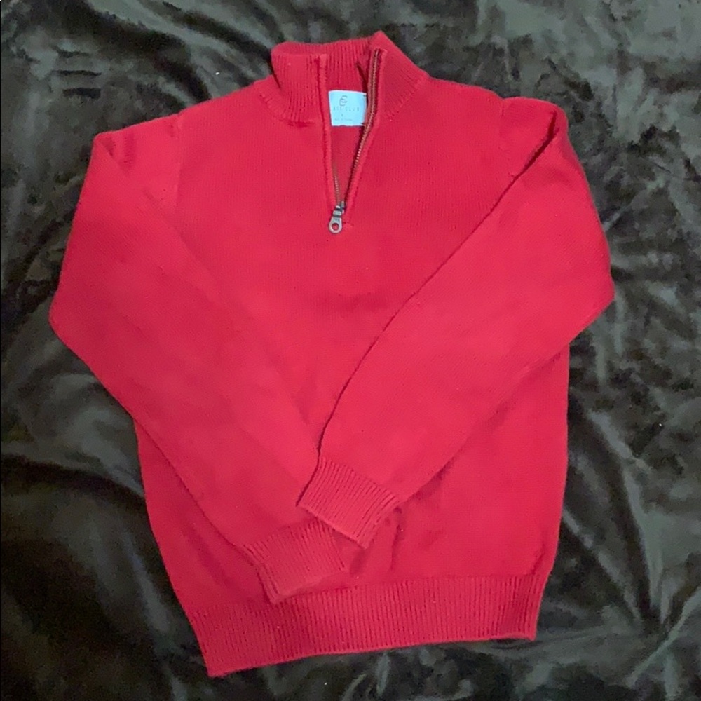 Class Club Red Sweater